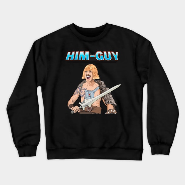 Him Guy Crewneck Sweatshirt by FanboyMuseum